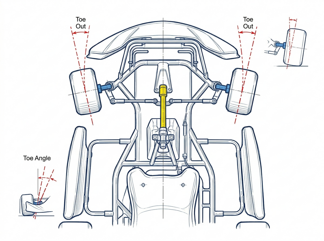 Karting: Setting up the front end